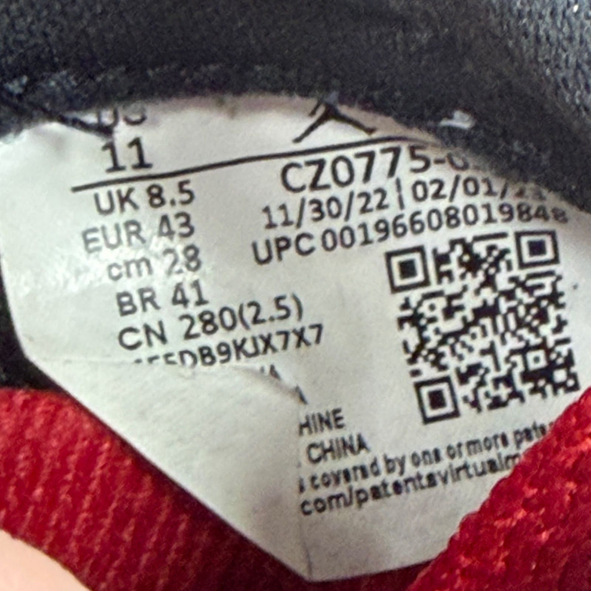 Jordan 1 Retro Low OG NC to Chi (Women's) - Preowned