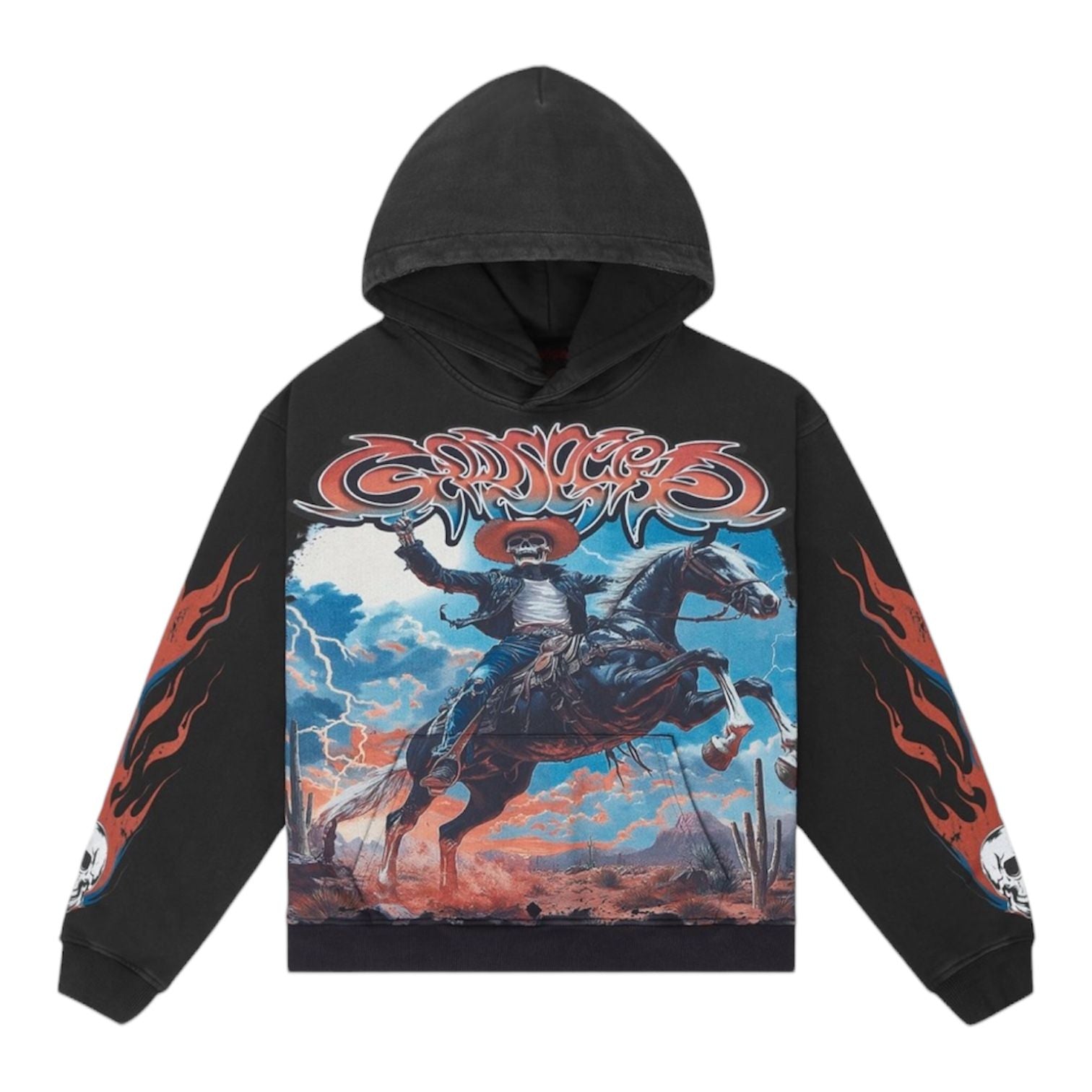 Godspeed Best Western Hoodie (Black Wash)
