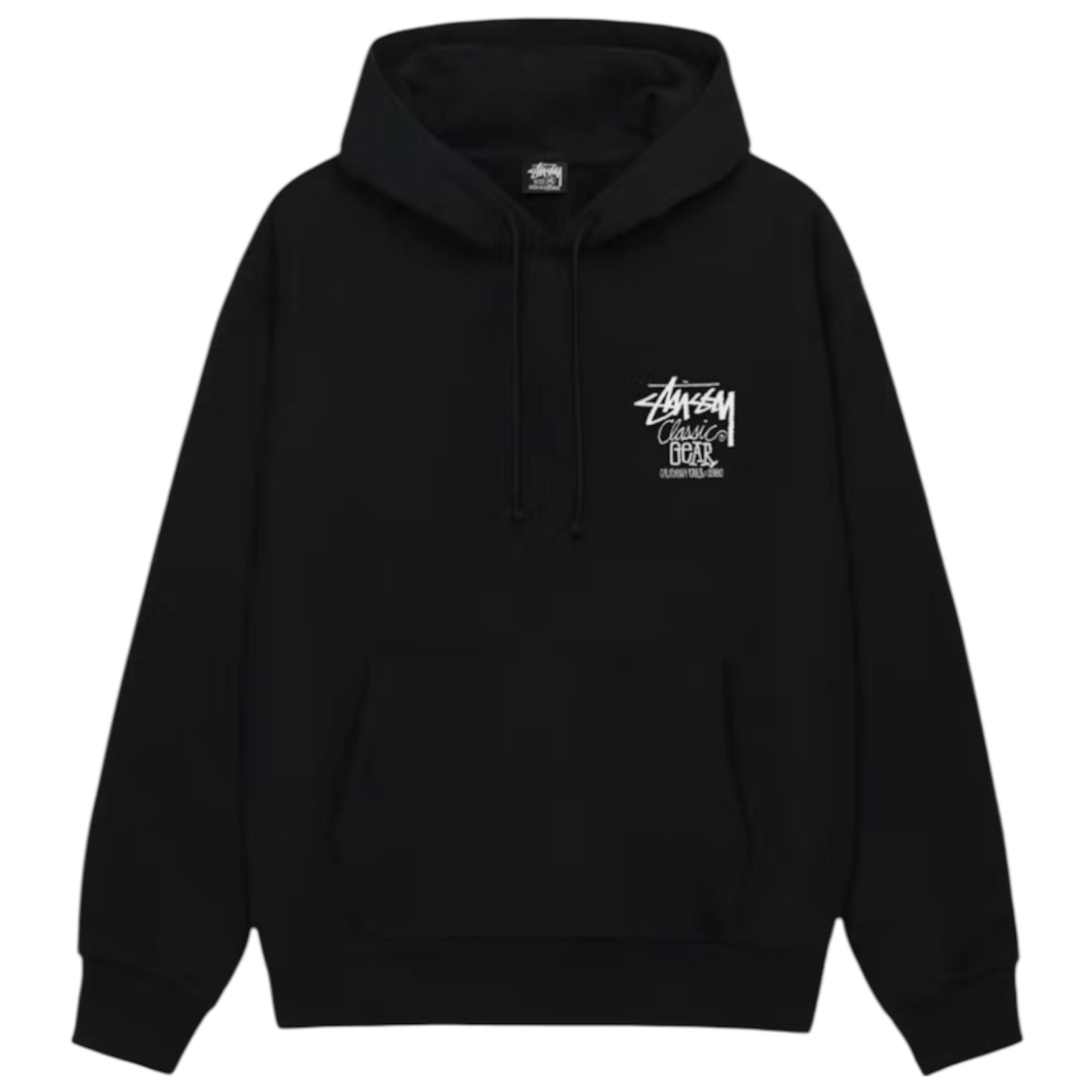 Stussy Classic Gear Hoodie (Black)
