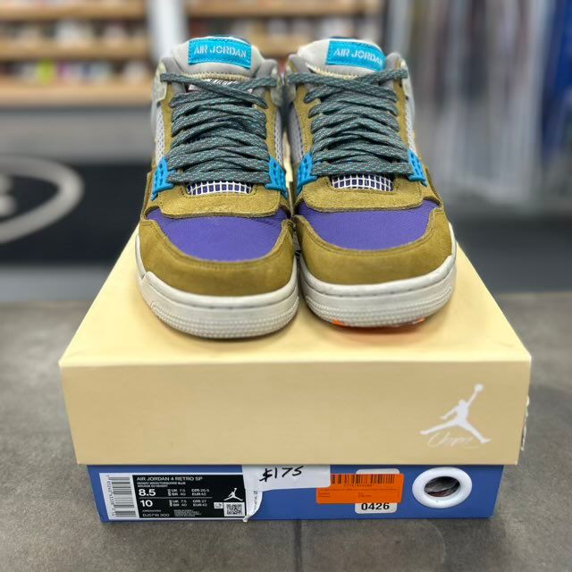 Jordan 4 Retro SP 30th Anniversary Union Desert Moss - Preowned