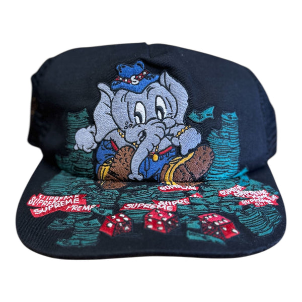 Supreme Elephant Mesh Back 5-Panel Black - Preowned
