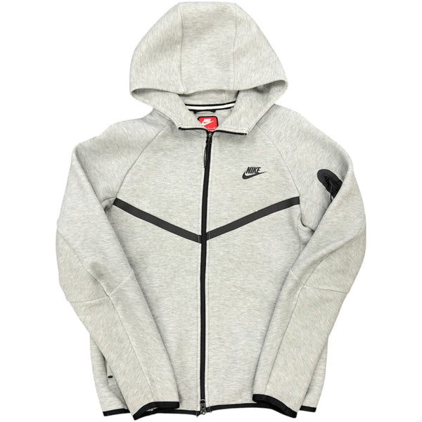 Nike Tech Hoodie (Heather Grey) - Preowned