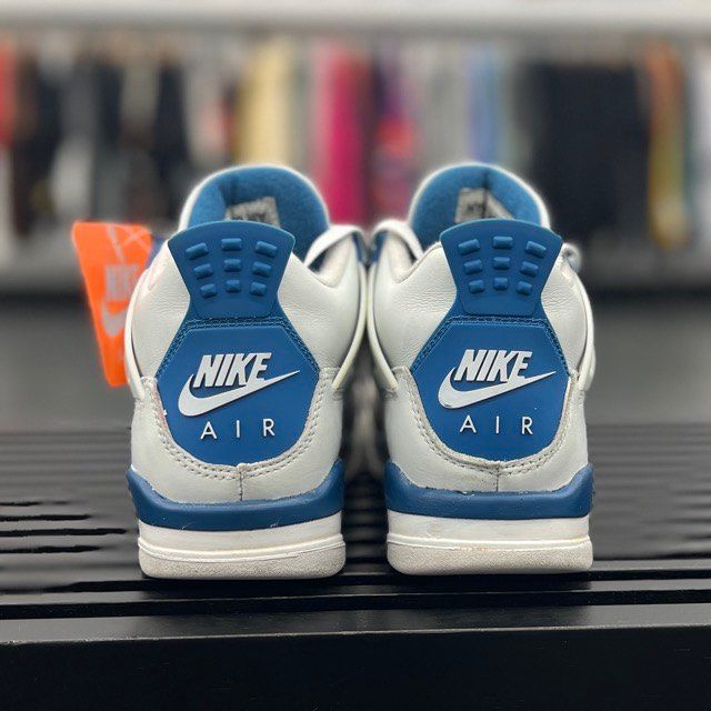Jordan 4 Retro Military Blue (2024) (GS) - Preowned