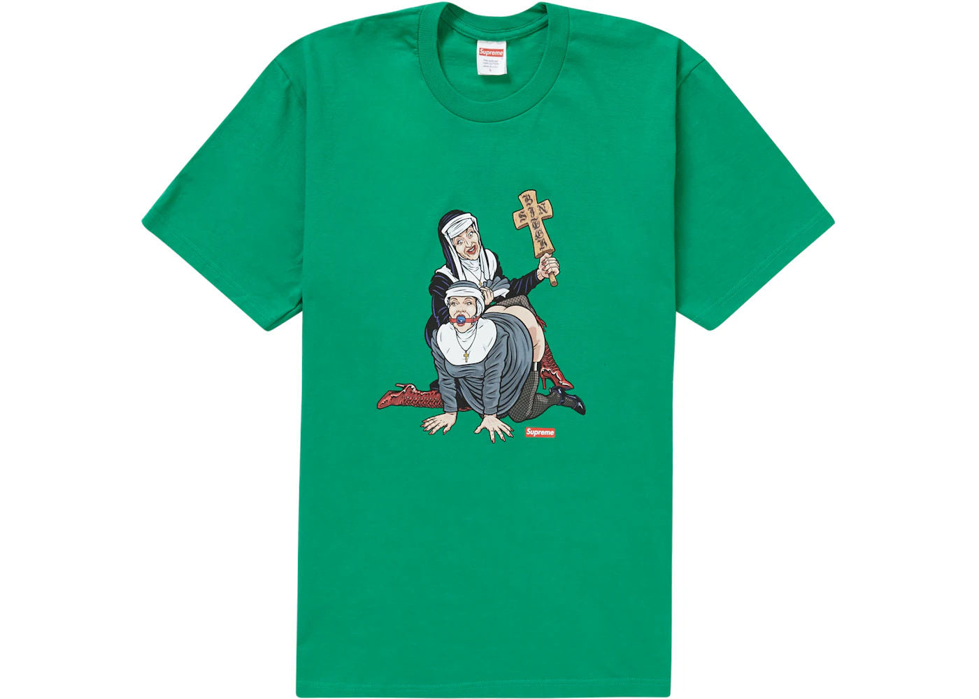 Supreme Nuns Tee Green