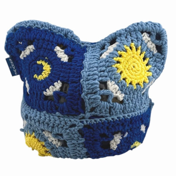 Arkyve Crochet Hat (Starry Night)