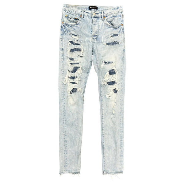 Purple P.001 Distressed Denim (Blue) - Preowned