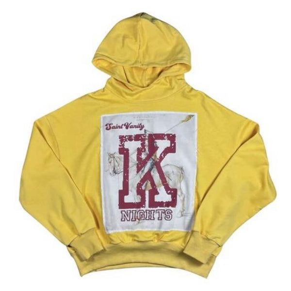 Saint Vanity Saint Knights Hoodie (Yellow) - Preowned