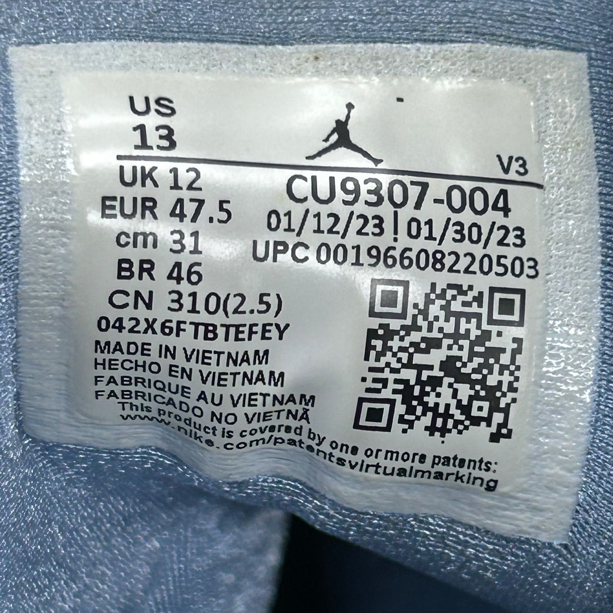Jordan 7 Retro Chambray (2023) - Preowned
