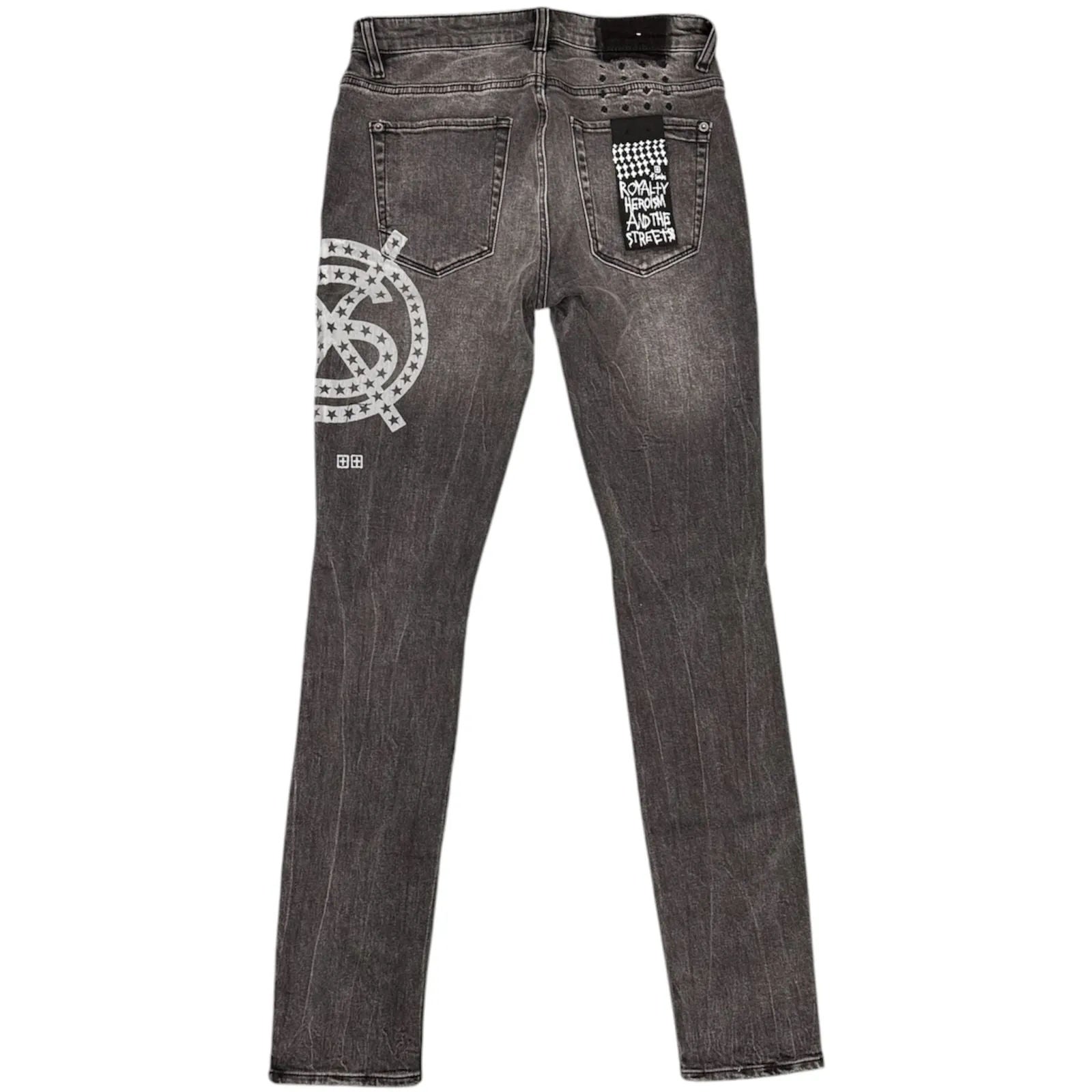 Ksubi Van Winkle Paradox Star Jeans (Black Wash) - Preowned