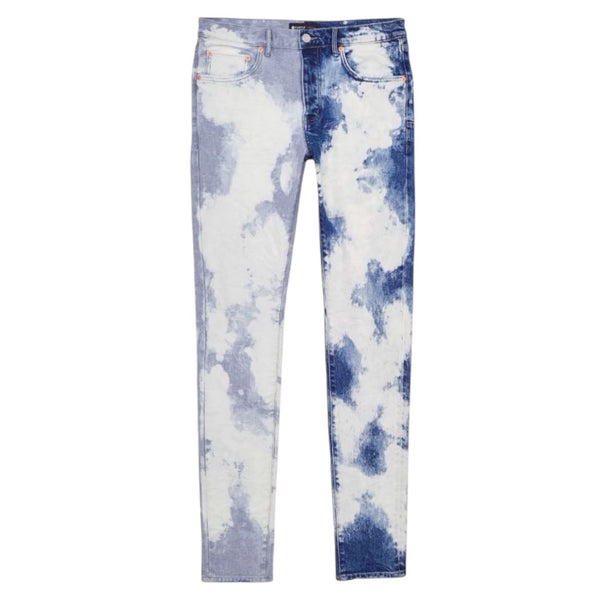 Purple Brand Bleached Two-Tone Skinny Jeans - Preowned
