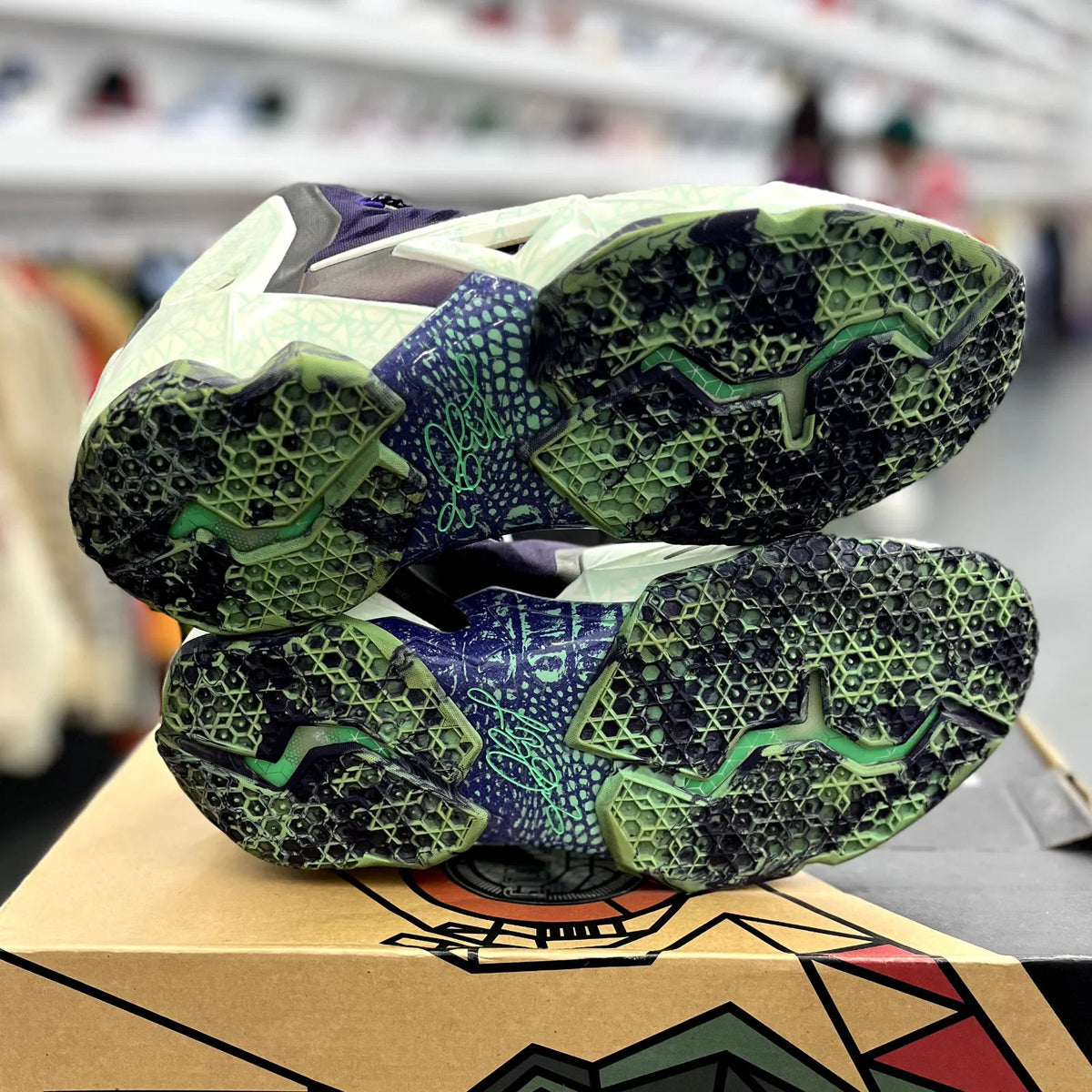 Nike LeBron 11 NOLA Gumbo League Gator King - Preowned