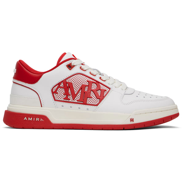 Amiri Classic Low White Red - Preowned