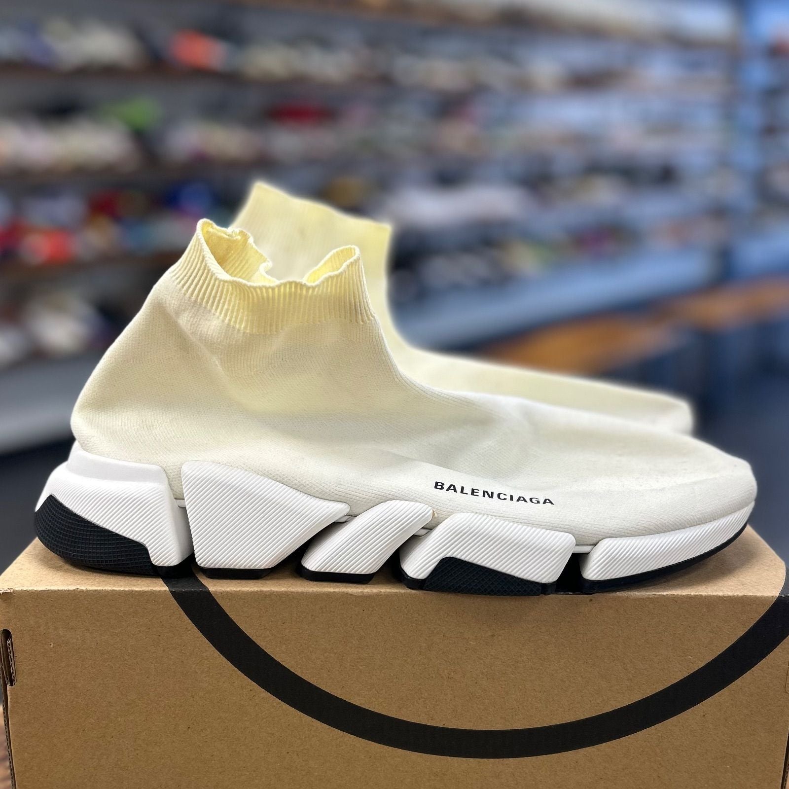 Balenciaga Speed Trainer White - Preowned