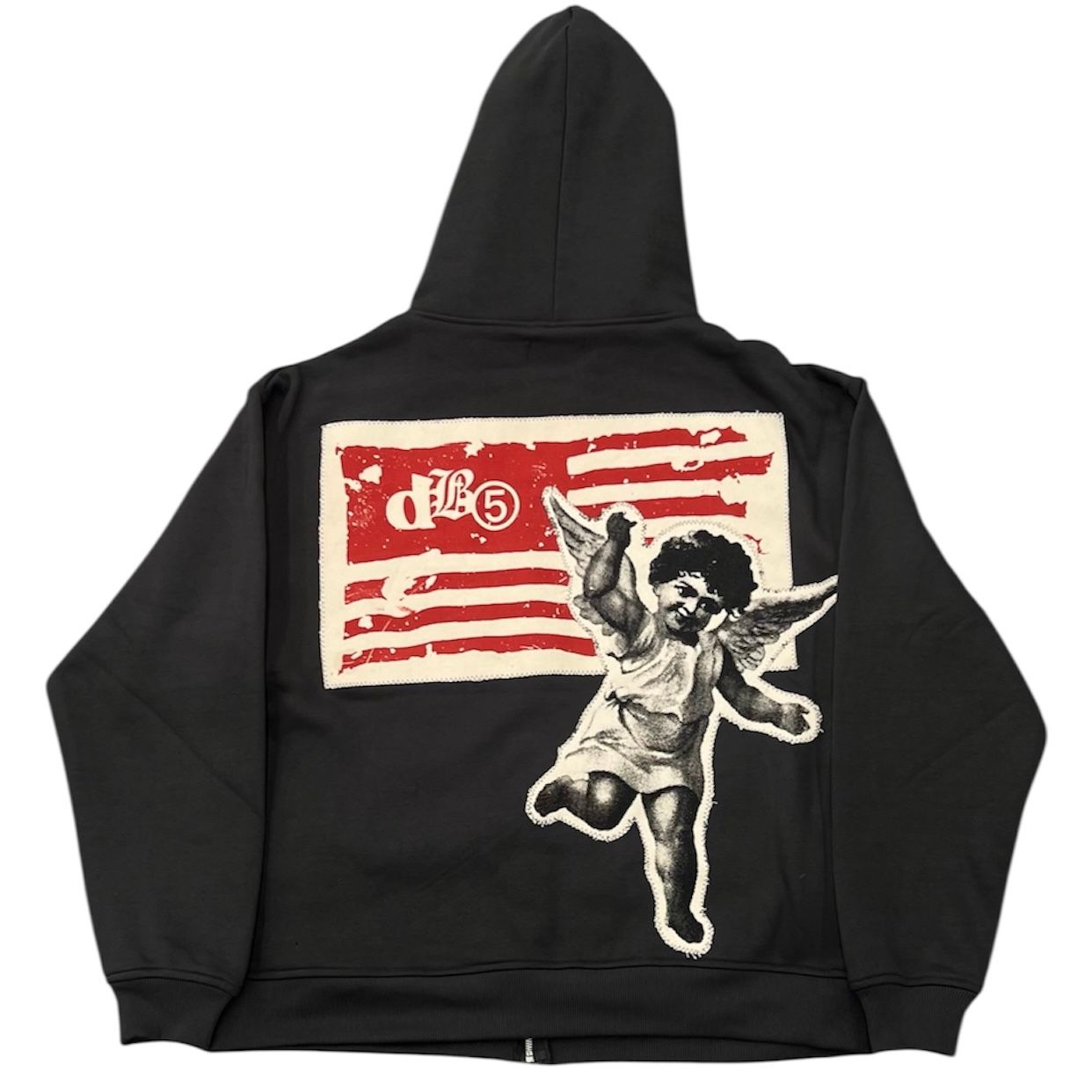 DB5 X RUNDOWN Patchwork Hoodie