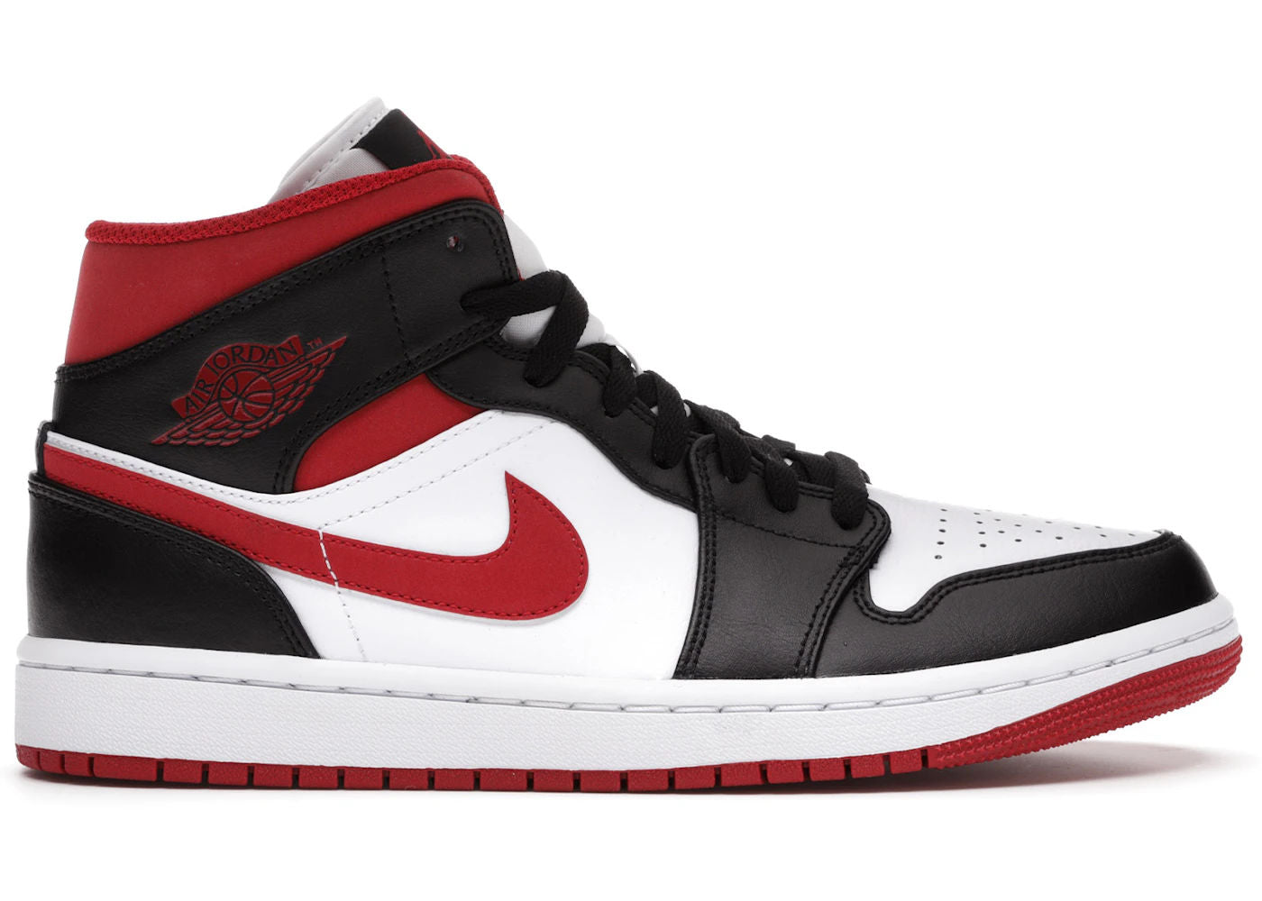 Jordan 1 Mid Gym Red Black White - Preowned