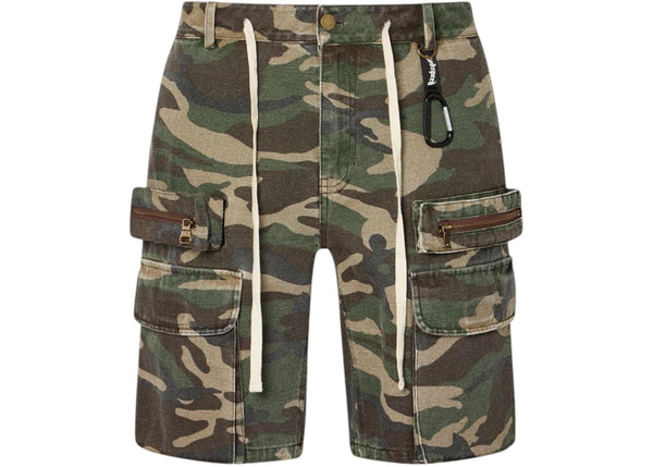 Godspeed Militia Cargo V2 Shorts Woodland Camo