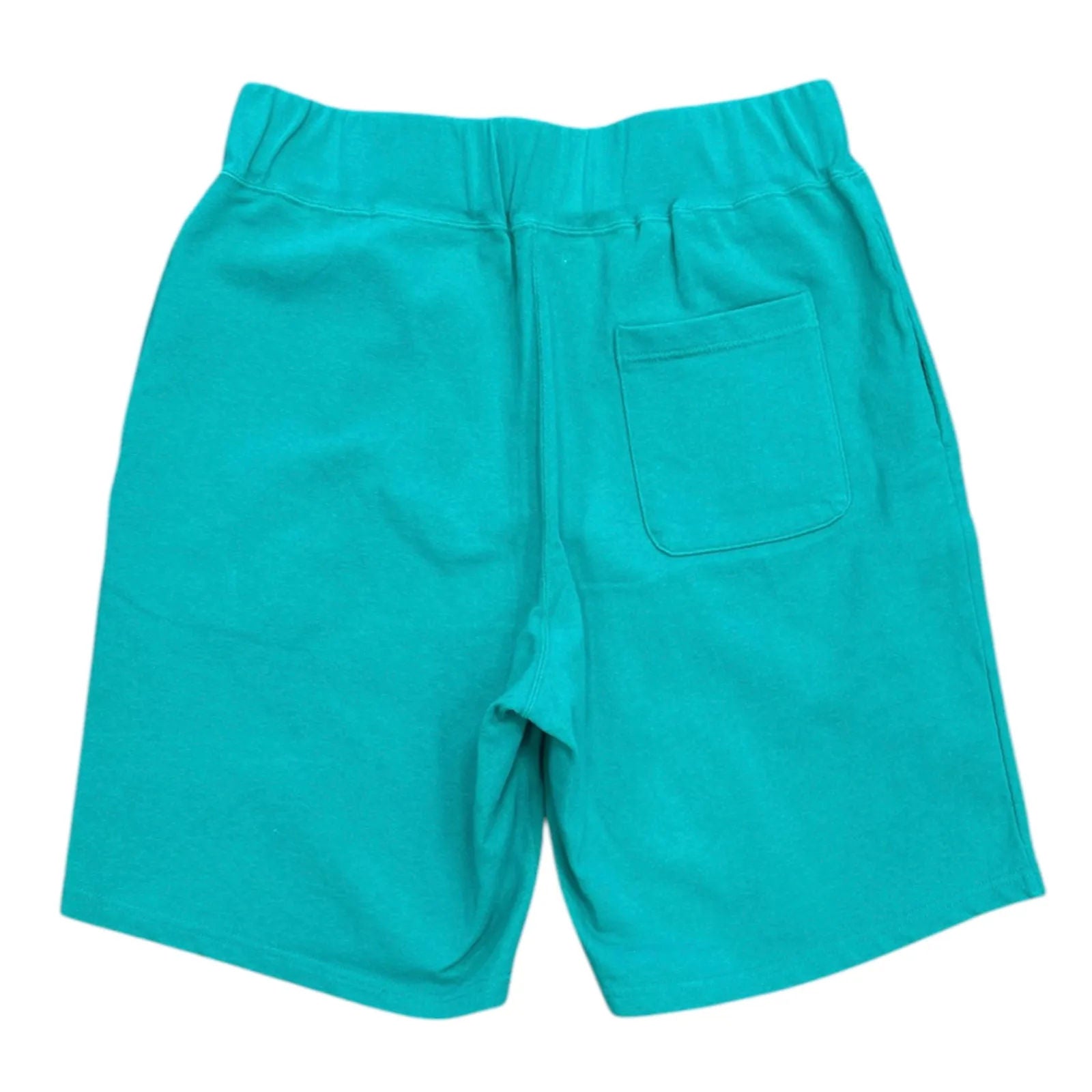 Bape Shark Wide Sweatshorts (Green) - Preowned