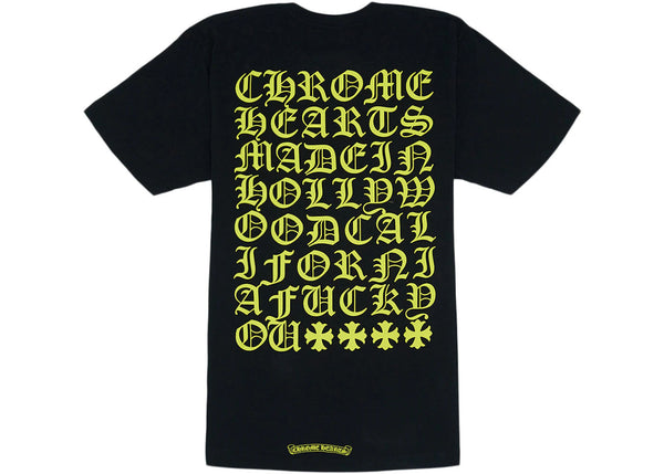 Chrome Hearts Made In Hollywood T-shirt Black - Preowned