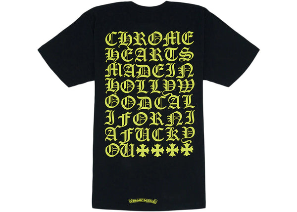 Chrome Hearts Made In Hollywood T-shirt Black - Preowned