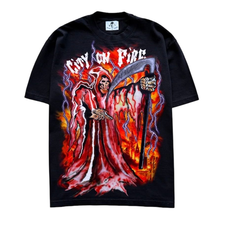 Warren Lotas City On Fire Tee (Black)