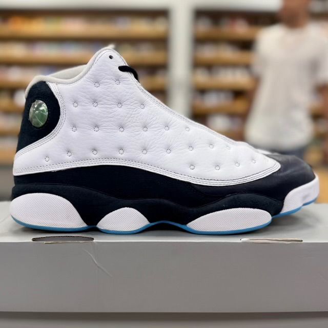 Jordan 13 Retro Obsidian Powder Blue White - Preowned