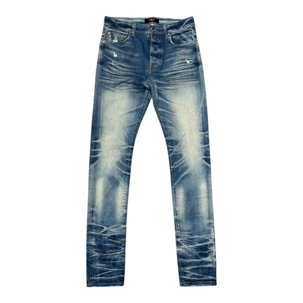 Amiri Honeycomb Stack Jean (Indigo) - Preowned