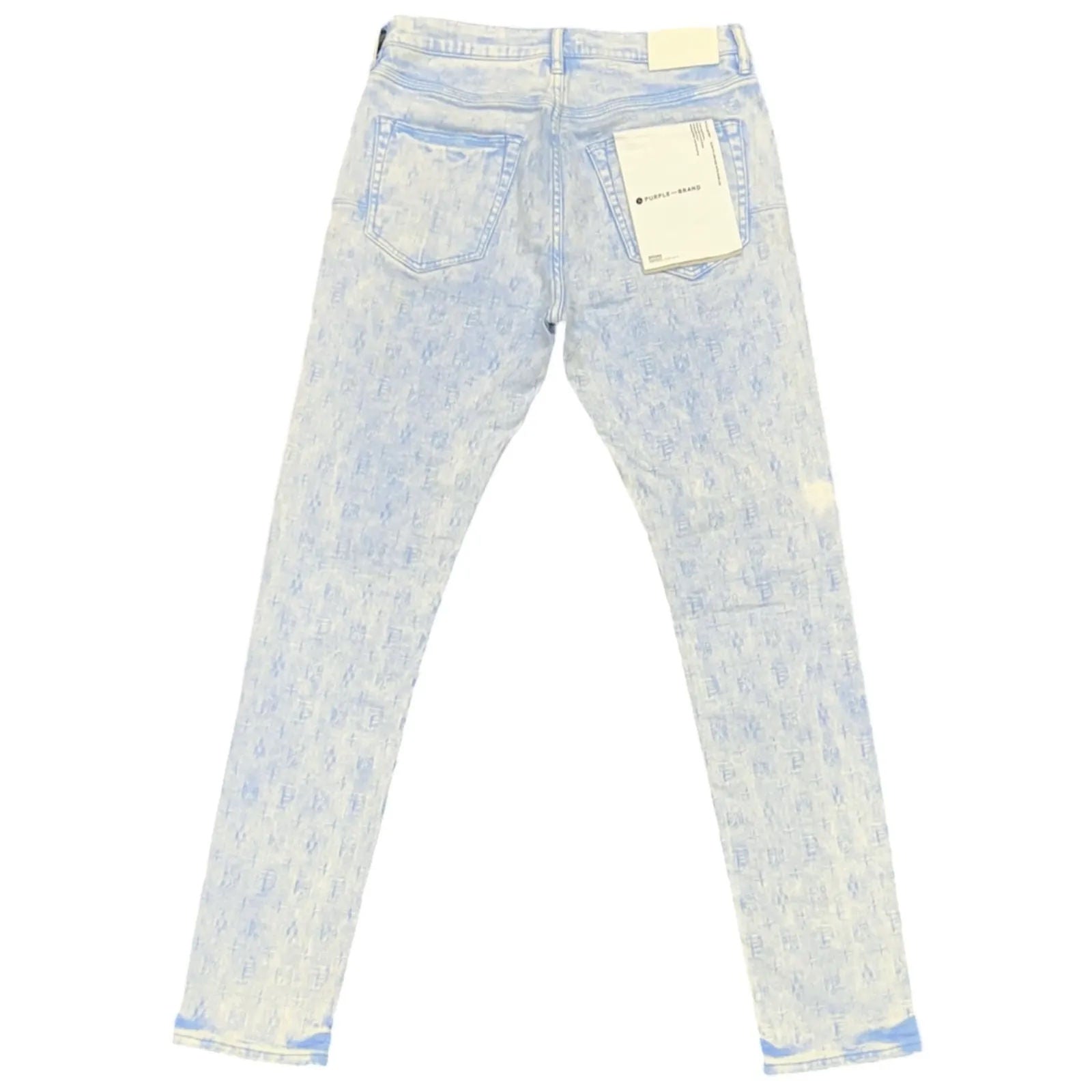 Purple Brand P.001 Monogram Jeans (Light Wash) - Preowned