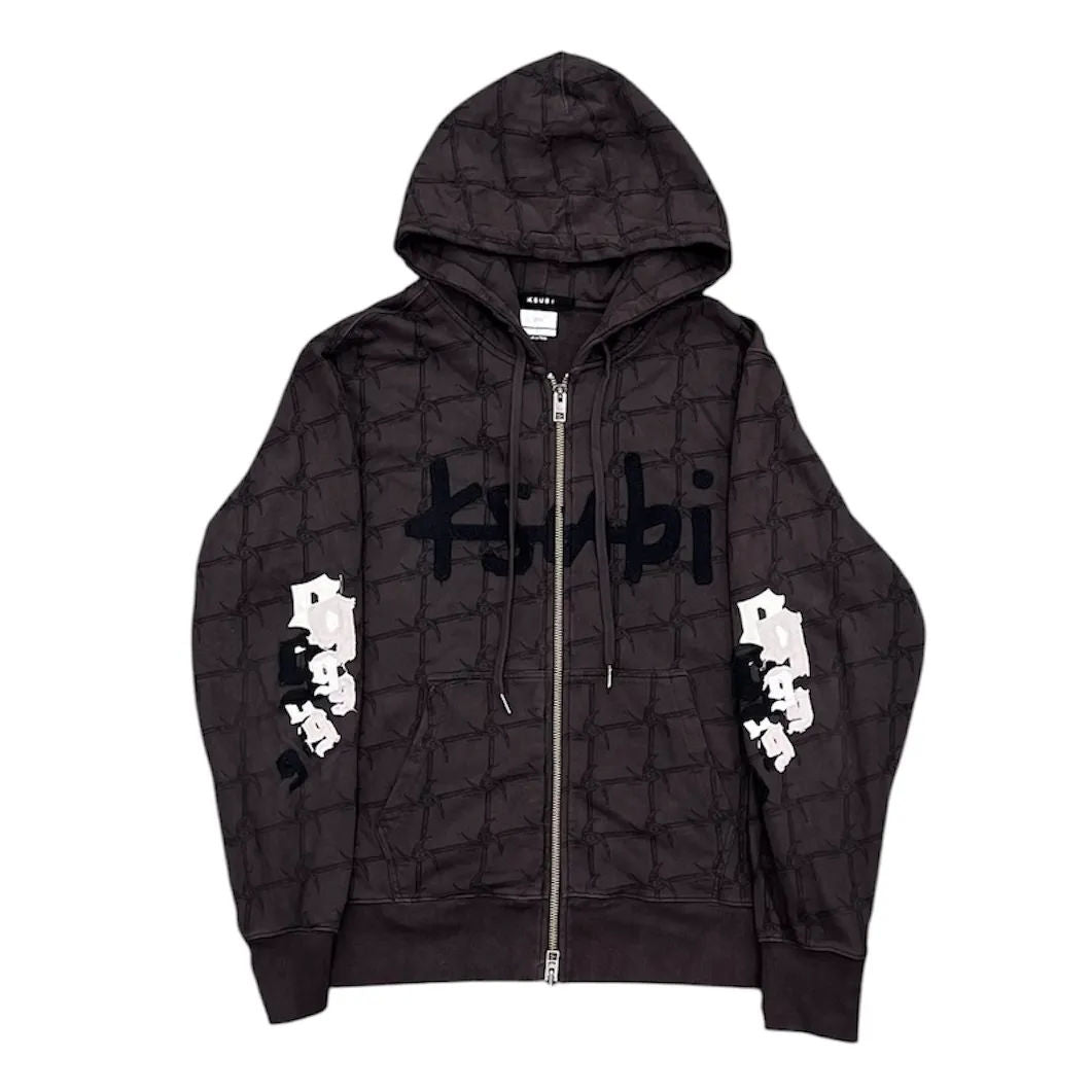 Ksubi x Juice Wrld 2.0 Zip The Kash Hoodie (Black) - Preowned