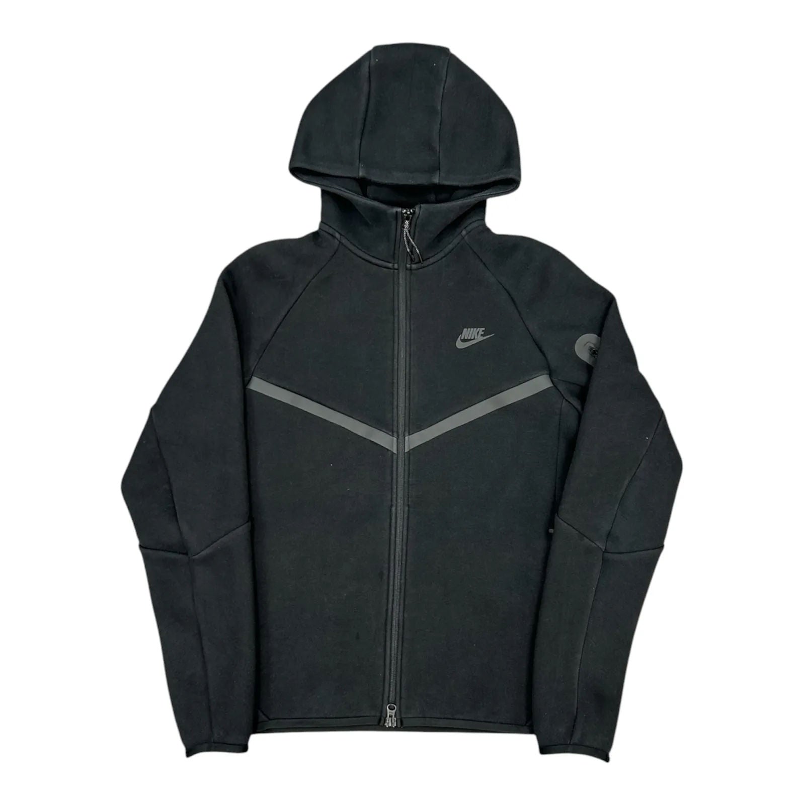 Nike Tech Fleece Zip Up (Black) - Preowned