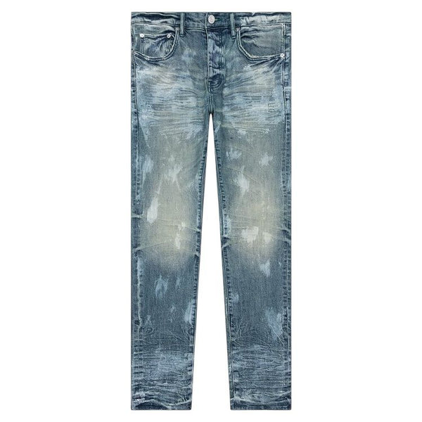 Purple Brand Denim "Mid Indigo Hard Wax Jeans" - Preowned