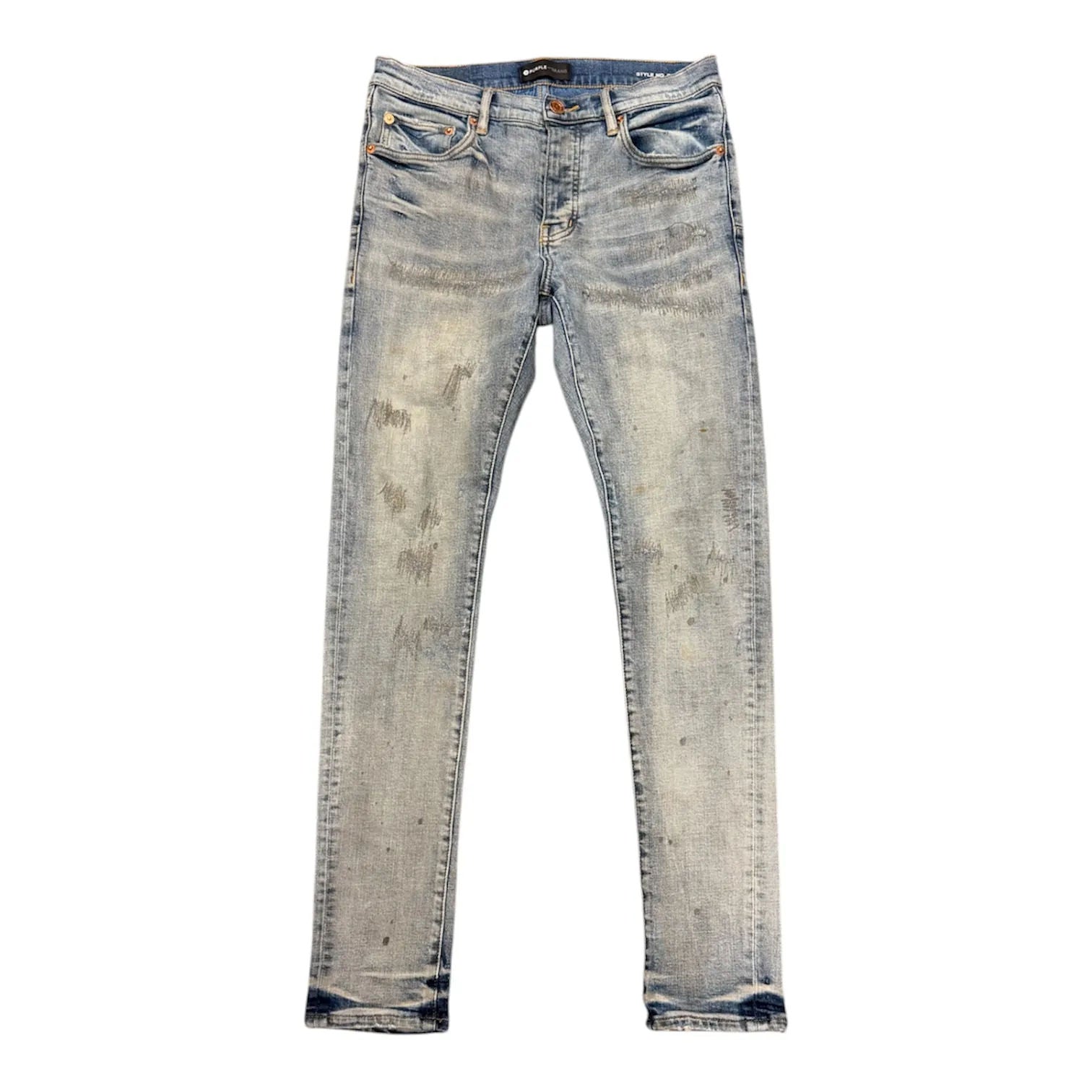 Purple Brand Stitched Jean (Blue) - Preowned