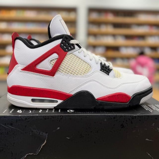 Jordan 4 Retro Red Cement - Preowned