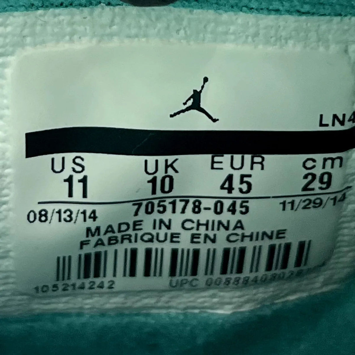 Jordan 10 Retro Lady of Liberty 30th Anniversary - Preowned