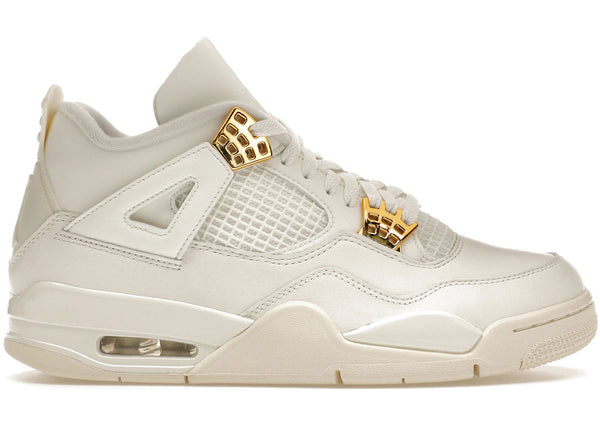 Jordan 4 Retro Metallic Gold (Women's) - Preowned