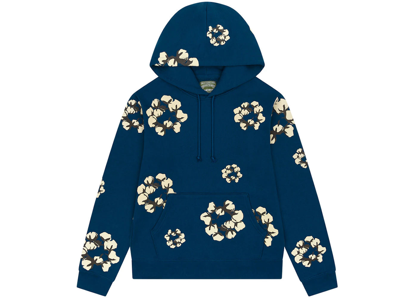 Denim Tears x CPFM Cactus Tears Wreath Hoodie Navy - Preowned