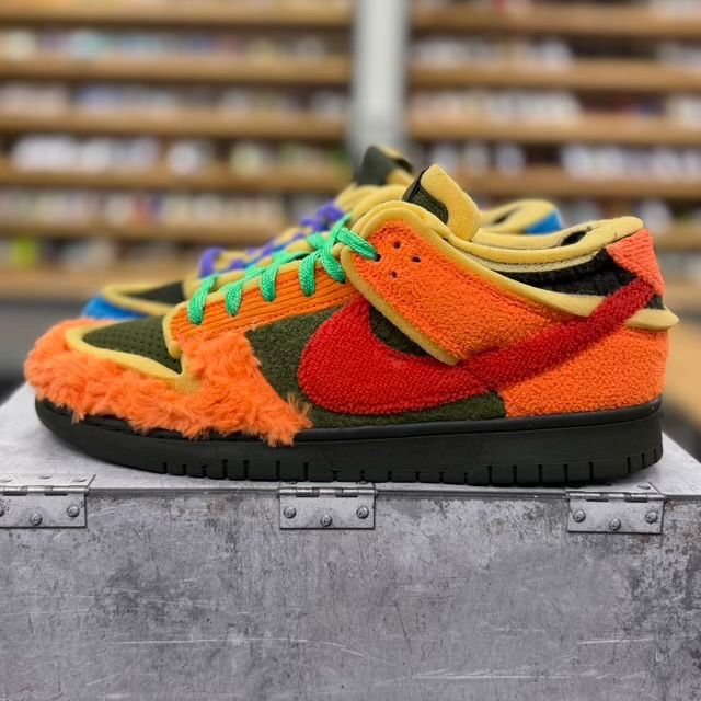 Nike Dunk Low Cactus Plant Flea Market Swamp Sponge Photo Blue - Preowned