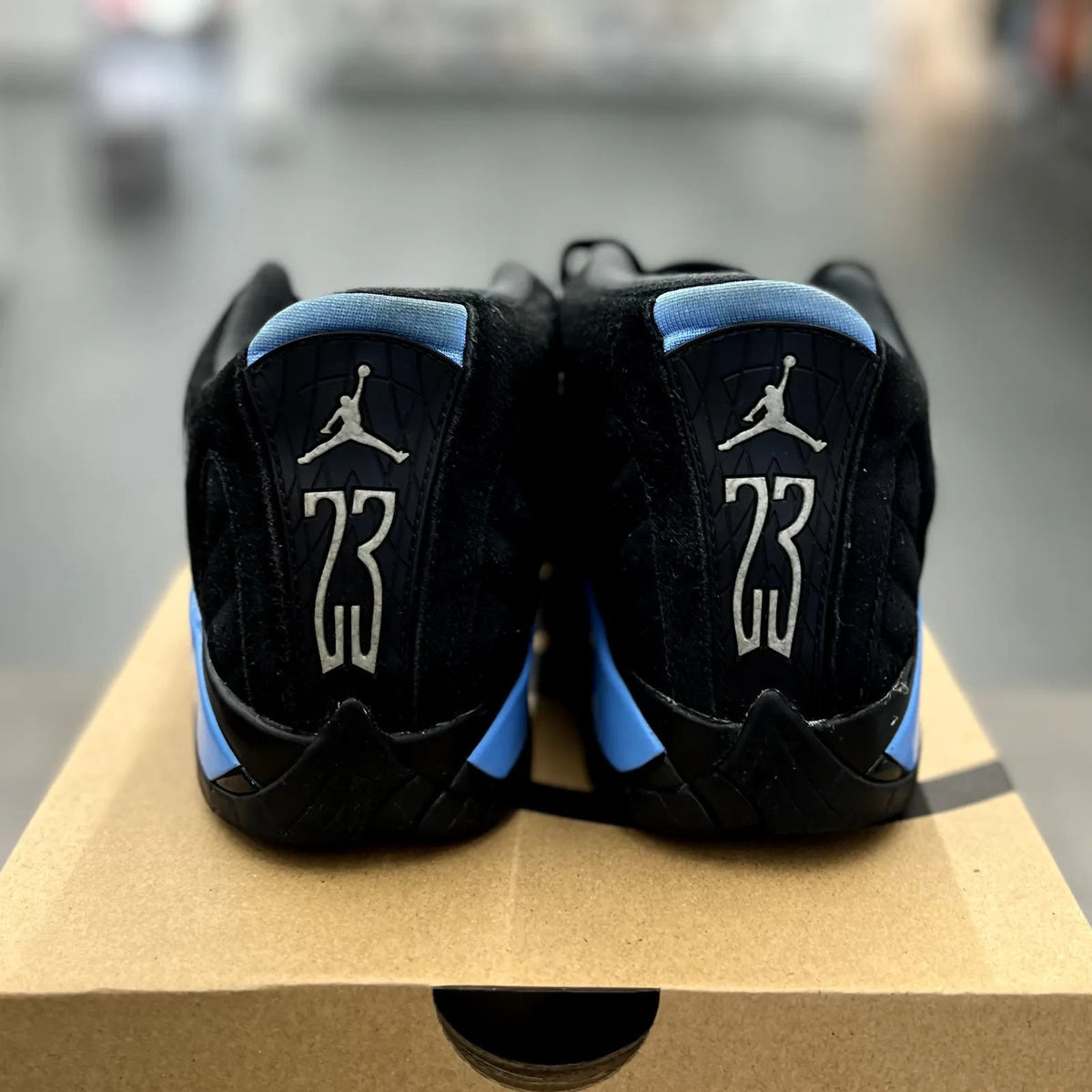 Jordan 14 Retro Black University Blue (2026) (GS) - Preowned