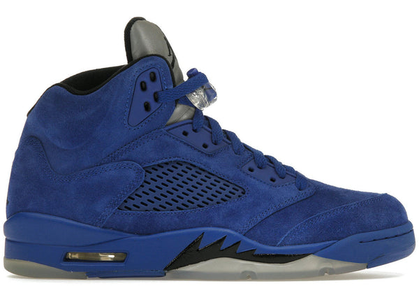 Jordan 5 Retro Blue Suede - Preowned