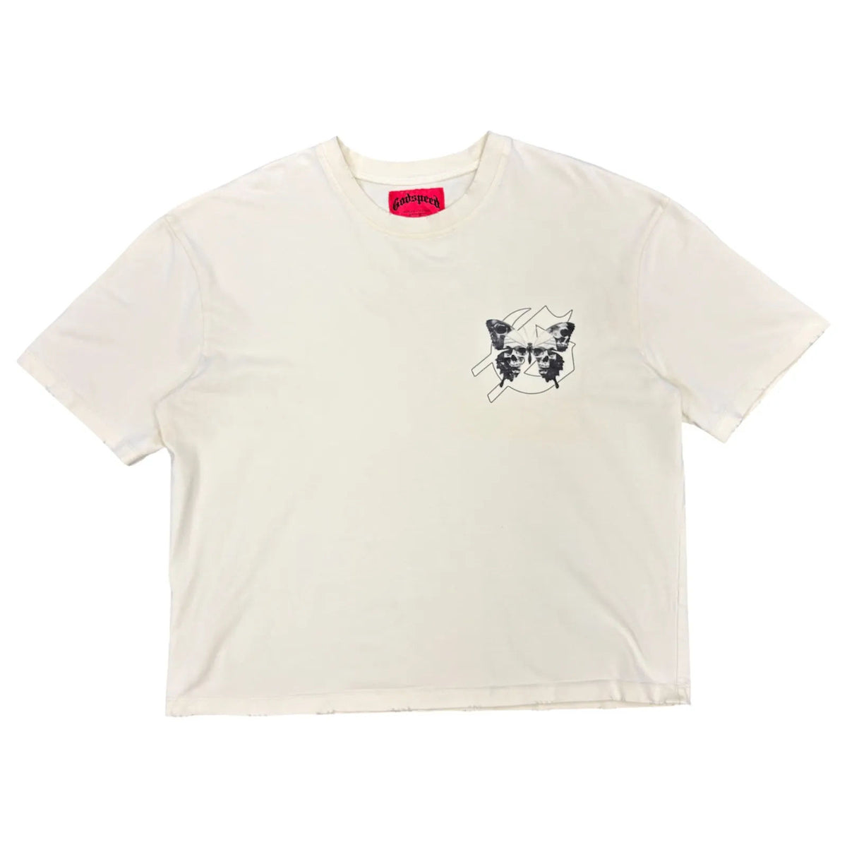 Godspeed Butterfly Effect Tee (Cream) - Preowned
