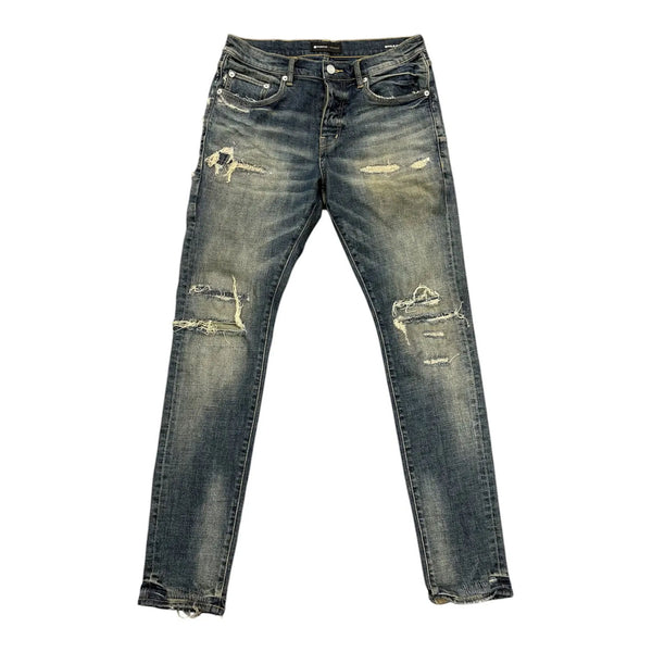 Purple Brand Distressed Jeans (Indigo) - Preowned