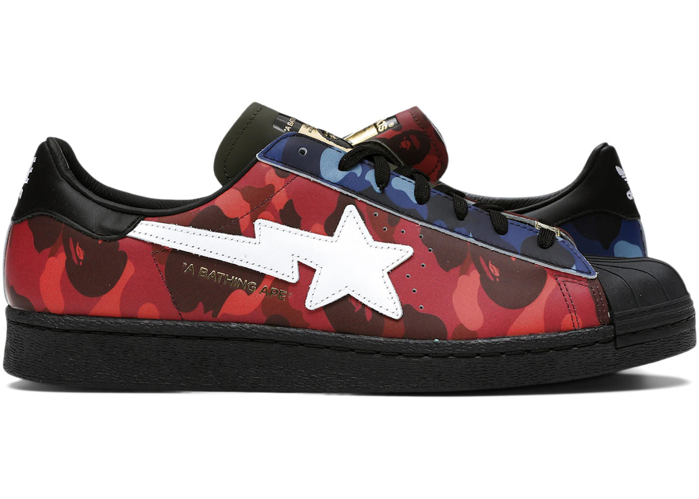 adidas Superstar 80s Bape Multi Camo