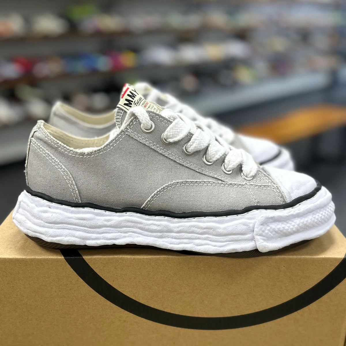 Maison Mihara Yasuhiro Peterson 23 OG Sole Canvas Low Grey - Preowned