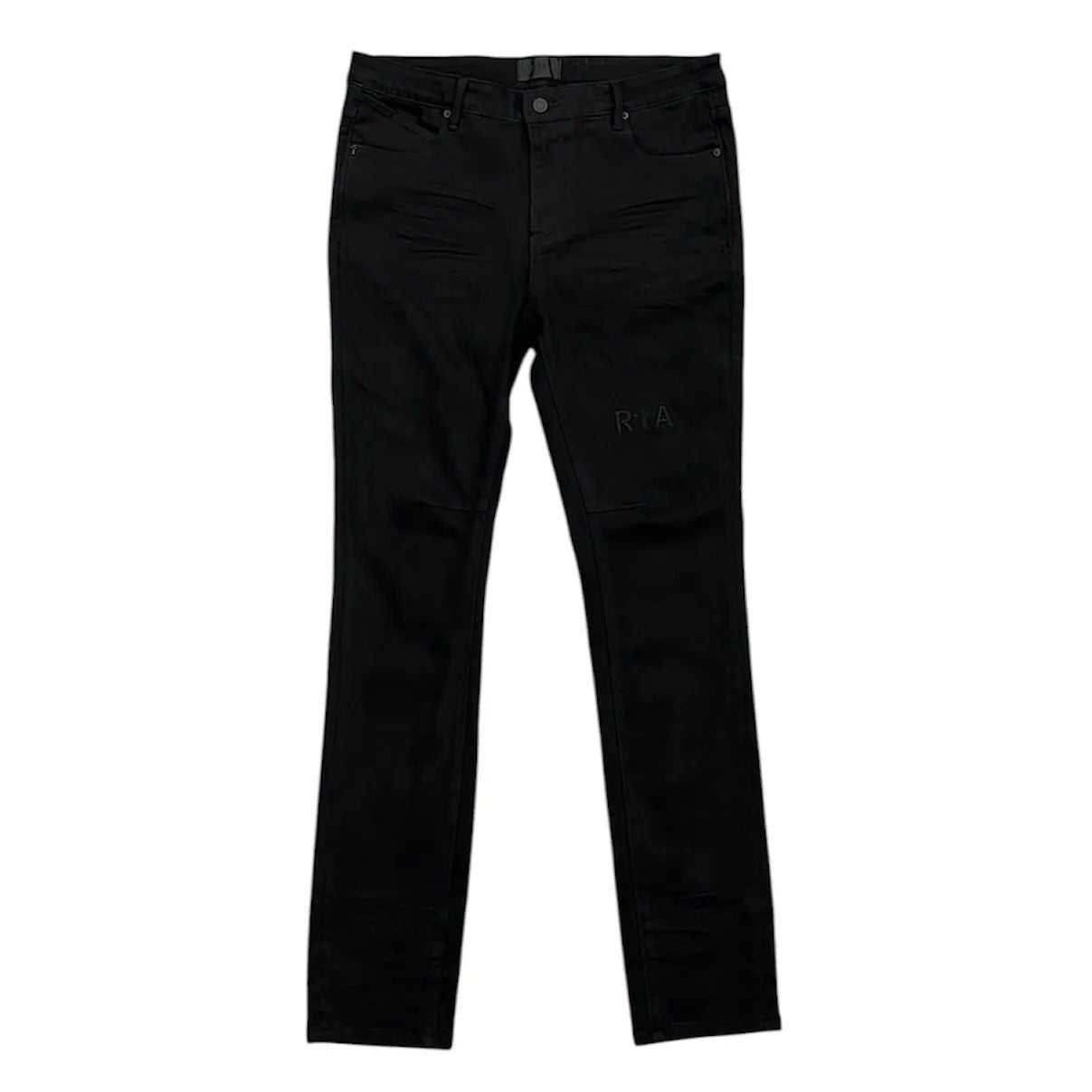 RTA Bryant Logo Skinny Jean (Black) - Preowned