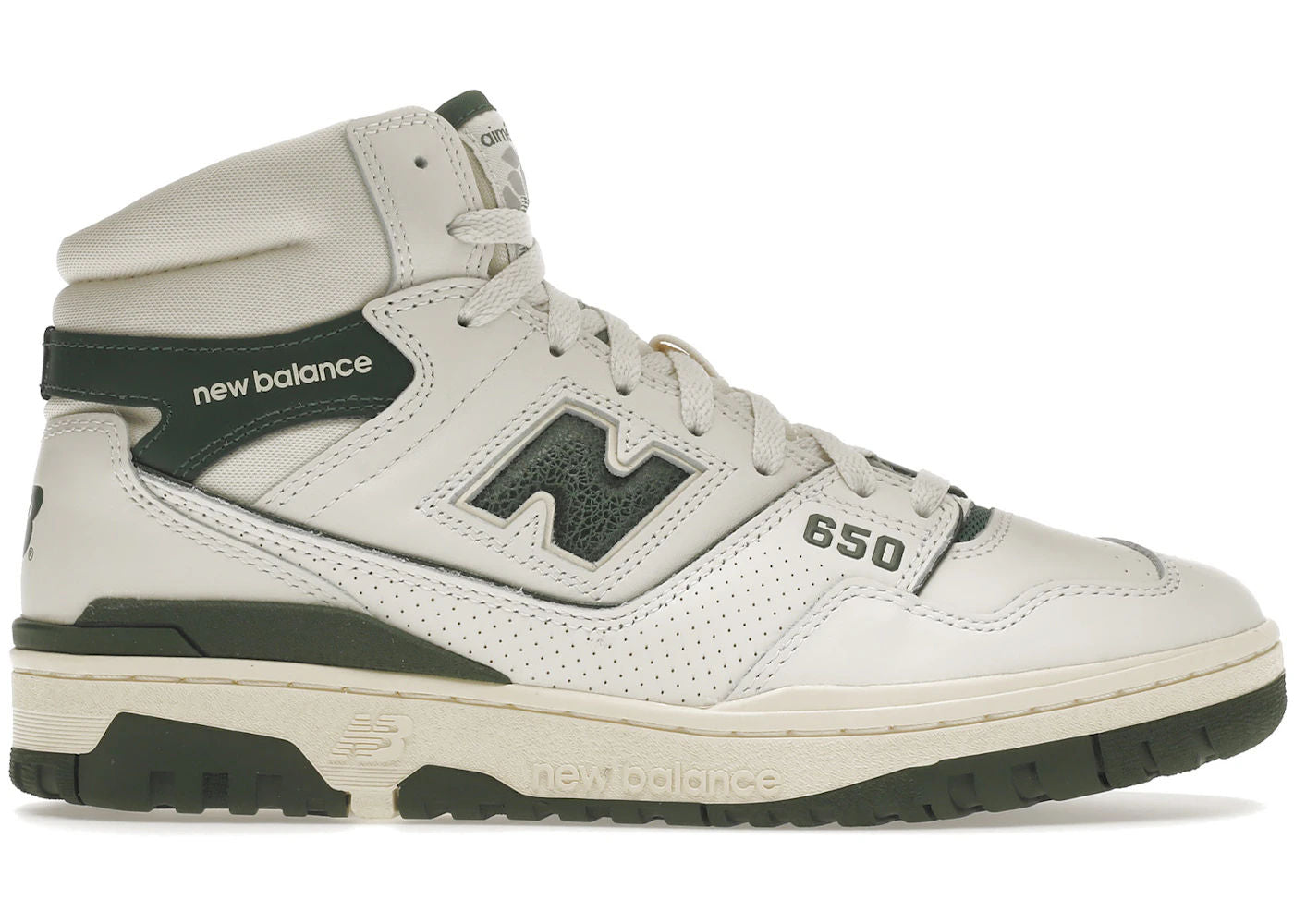New Balance 650R Aime Leon Dore White Green - Preowned