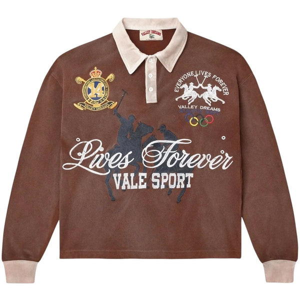 Vale Forever Vanderbilt Rugby L/S (Brown)
