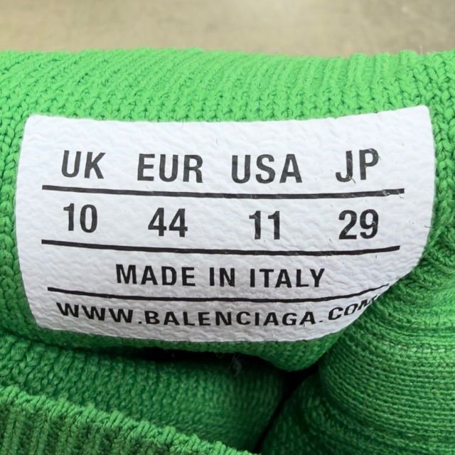 Balenciaga Speed 2.0 Sneaker Green - Preowned
