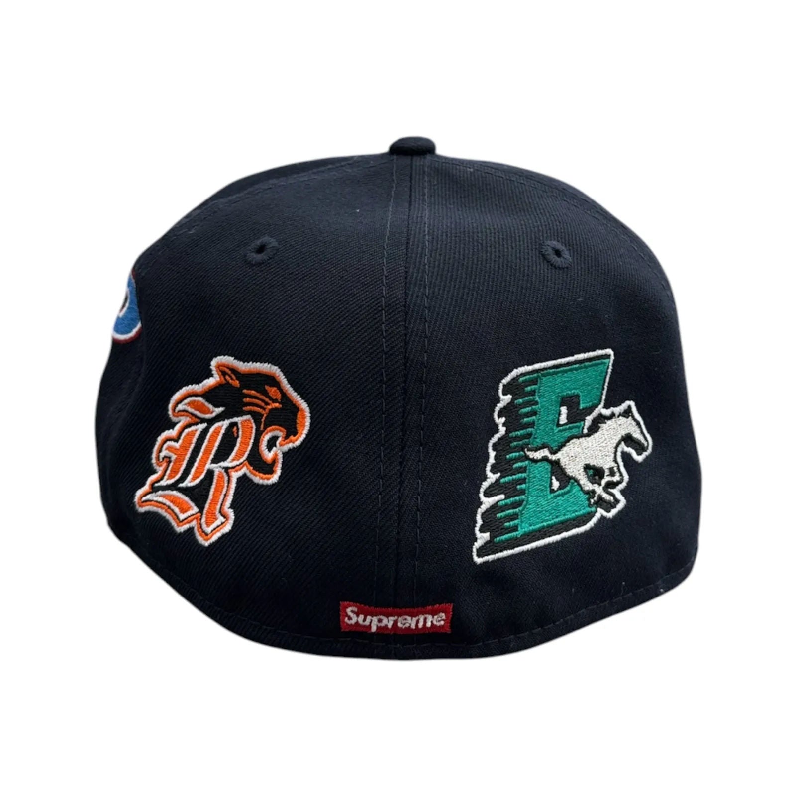 Supreme Mascots S Logo New Era 59Fifty Fitted Cap (Navy) - Preowned