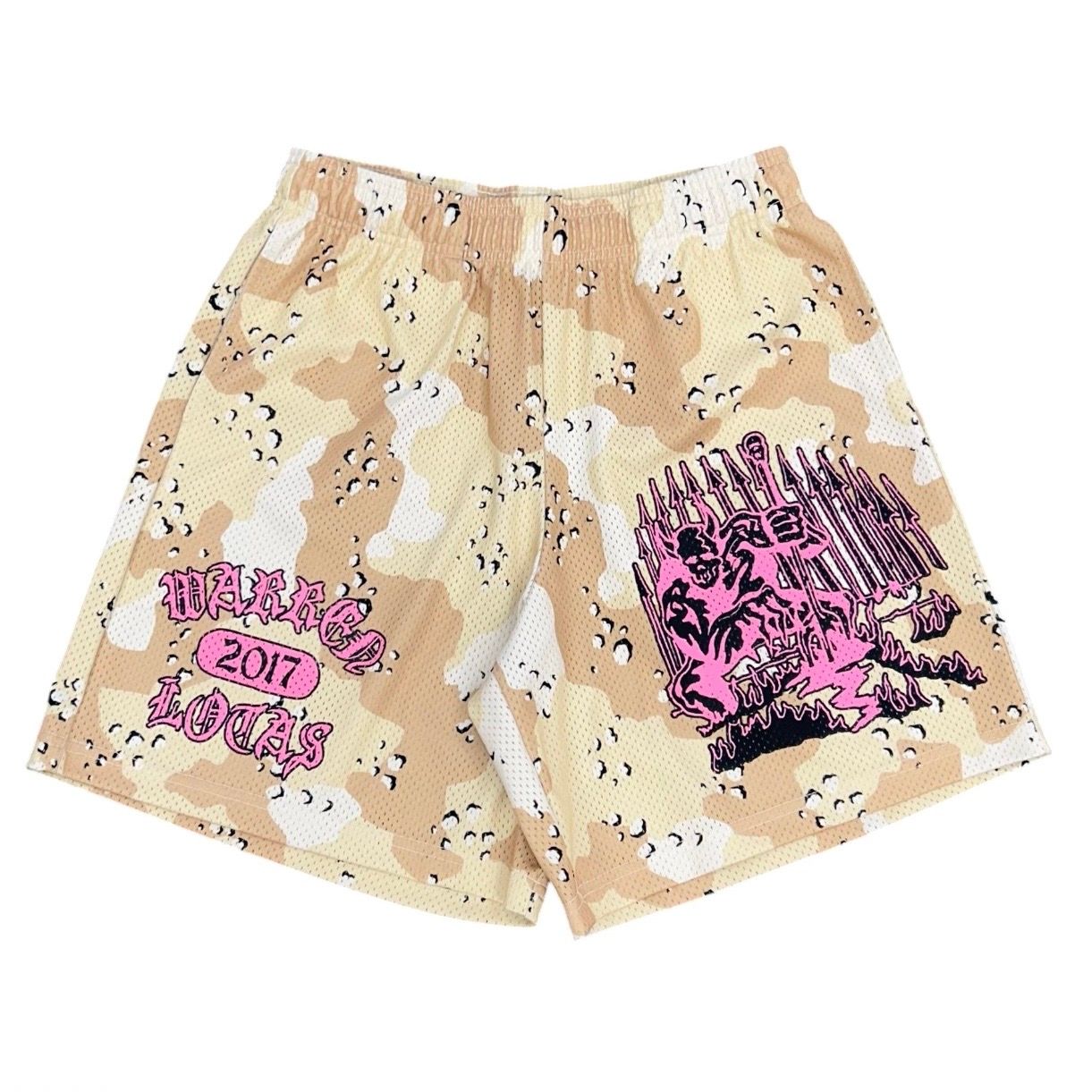 Warren Lotas Desert Camo Mesh Short - Preowned