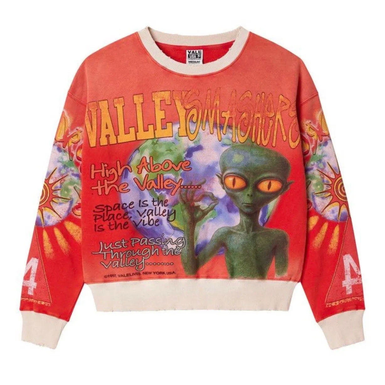 Vale Forever Alien Crewneck (Red)