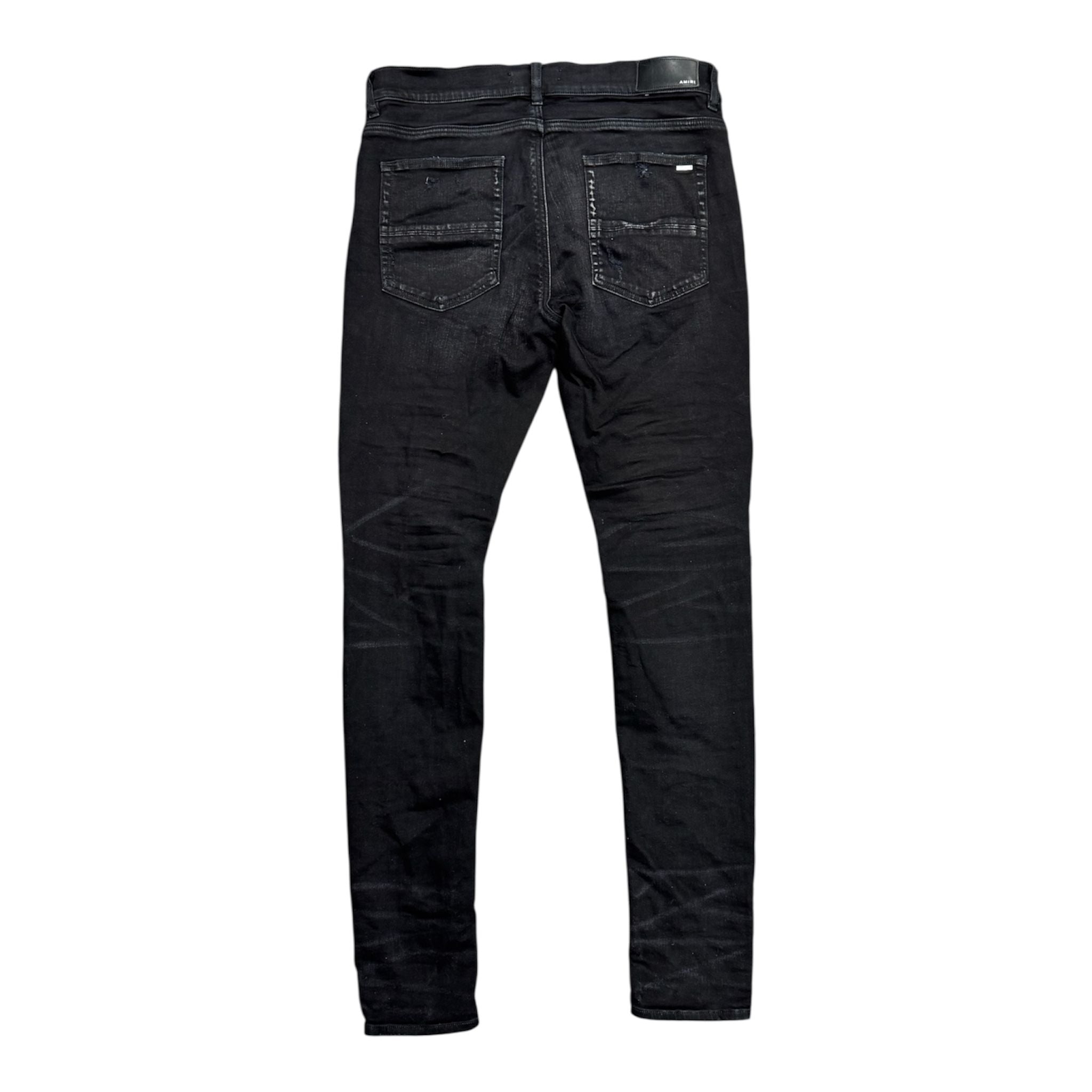 Amiri Thrasher Jean (Black) - Preowned